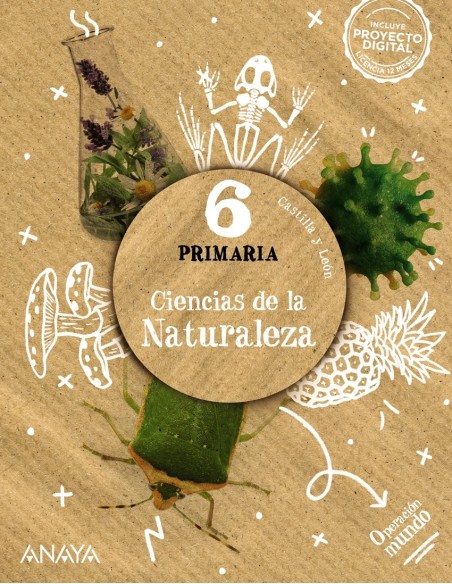 CIENCIAS DE LA NATURALEZA 6ºPRIMARIA OPERACION MUNDO CASTILLA Y LEON 2023